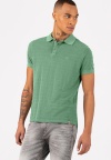 TIMEZONE Tonal Striped Poloshirt Malachite Green