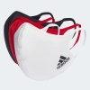 Adidas 3 Mascherine FACE COVER BOS BLACK/WHITE/POWRED