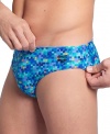 ARENA MEN'S ARENA POOLTILES SWIM BRIEFS 580-BLUE MULTI