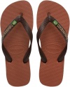 HAVAIANAS HAV. BRASIL LOGO RUST/COFFEE