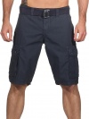 TIMEZONE Regular MaguireTZ Short navy H bone print