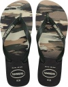 HAVAIANAS HAV. TOP CAMU BLACK/OLIVE GREEN