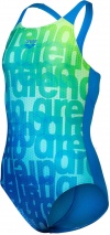 G ARENA MULTI COLOURS SWIMSUIT V BACK WA