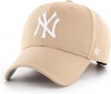 47 Cappellino Raised Basic New York Yankees Khaki bianco